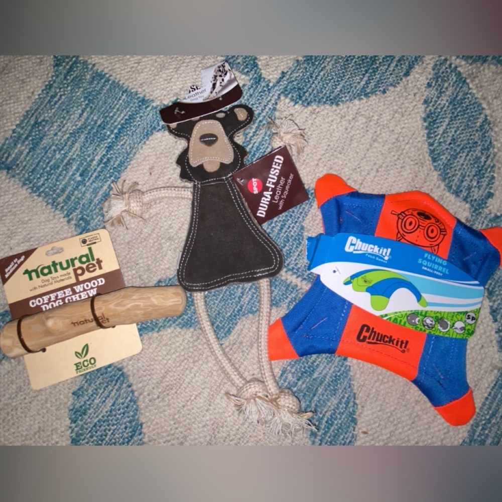 Dog Toy Bundle with Squeaker